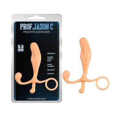 Masażer stymulator prostaty krocza sex analny 13cm